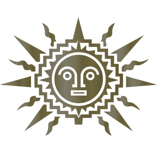 Isotipo de Bravo degradado dorado